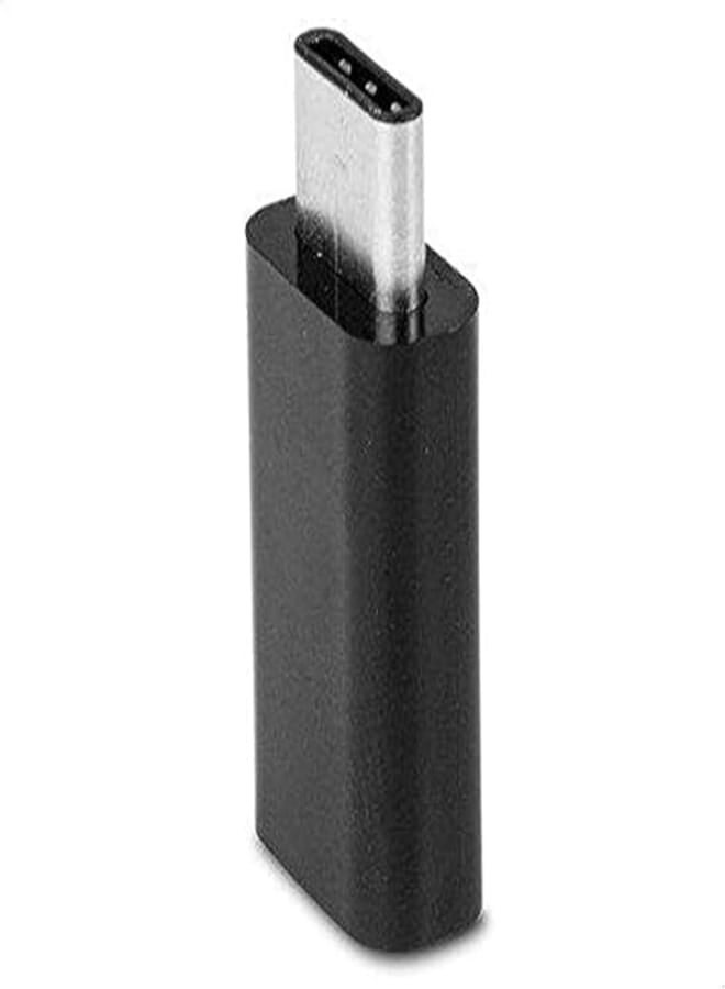 ANDE Type C Adapter Micro USB to C by Shaf Data Syncing and Charging, Black - Pack of 4